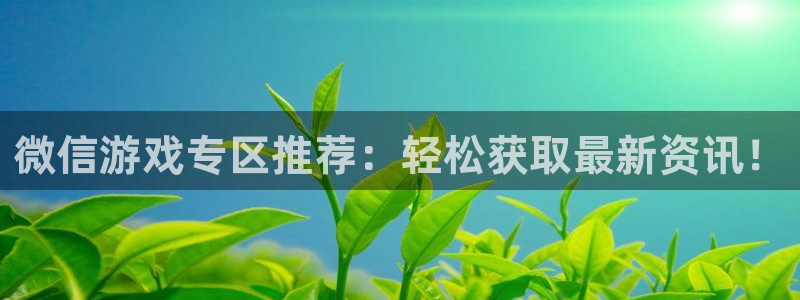 天美娱乐Ii：微信游戏专区推荐：轻松获取最新资讯！